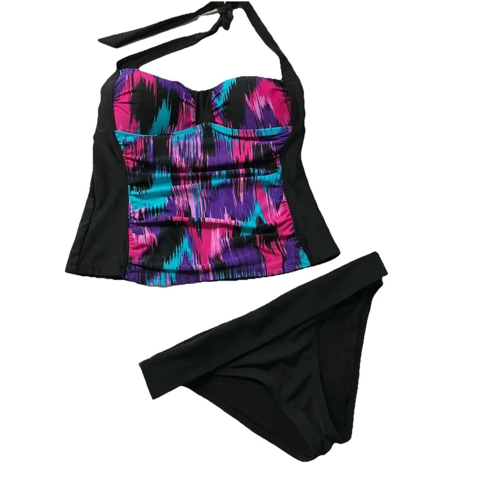 2-Pc TANKINI Catalina Top Sz M (34/36 B/C) & Victoria's Secret Bottoms Sz 8